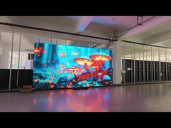 توفير الطاقة P3.125 لوحة LED الخارجية مع خزانة الألومنيوم الدائمة